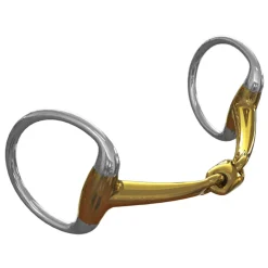 Neue Schule Tranz Angled Lozenge Eggbutt Bradoon - 14 mm mouth