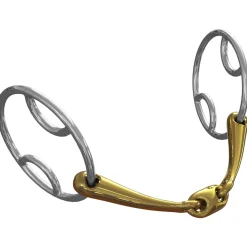 Neue Schule Tranz Angled Lozenge Beval Bit - 14 mm mouth; 70 mm rings