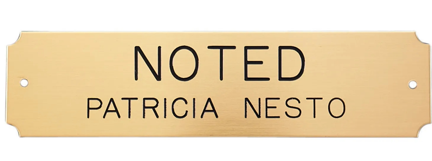 Notched Stall Plate - 3 lines