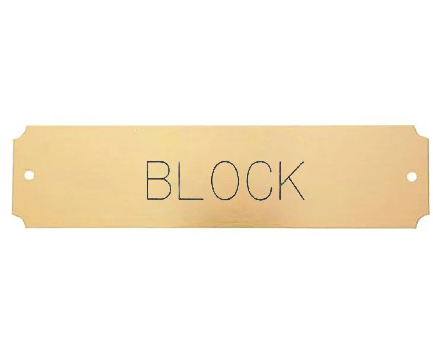 Notched Stall Plate - 3 lines