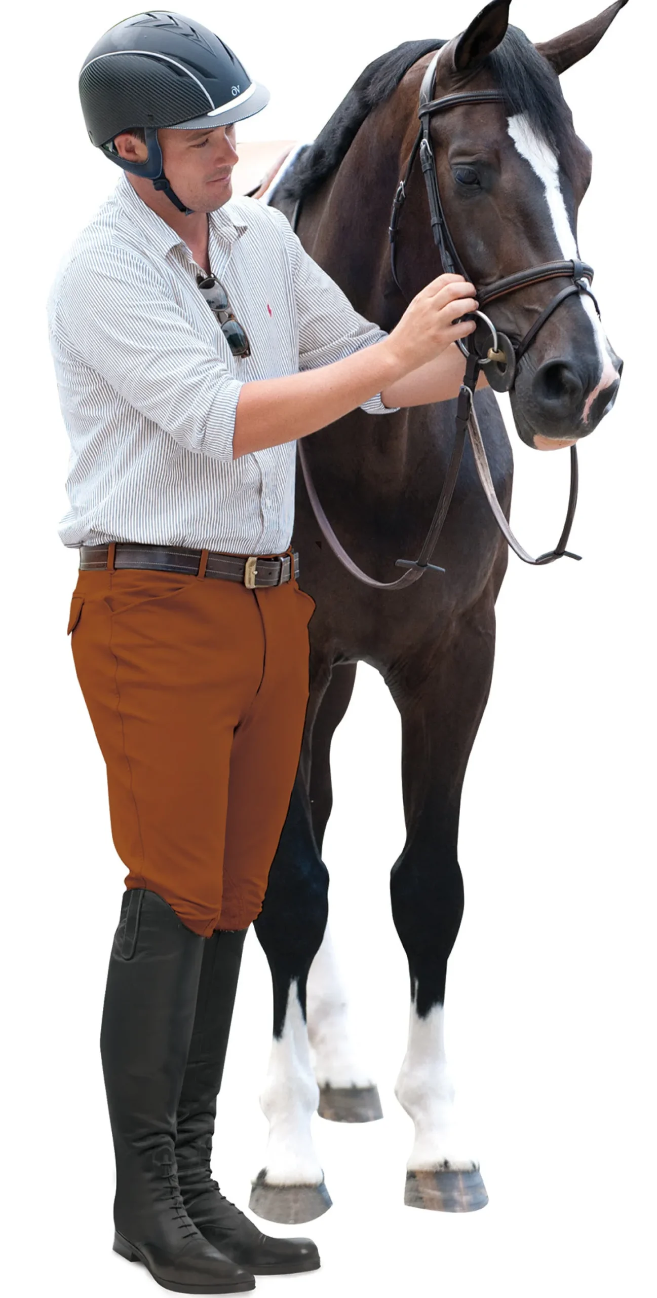 Ovation® Men's EuroWEAVE™ Four-Pocket Riding Breeches