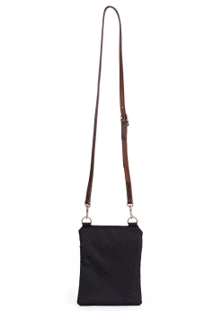 Perri’s® Champion Crossbody Bag with Leather Accents and Nameplate