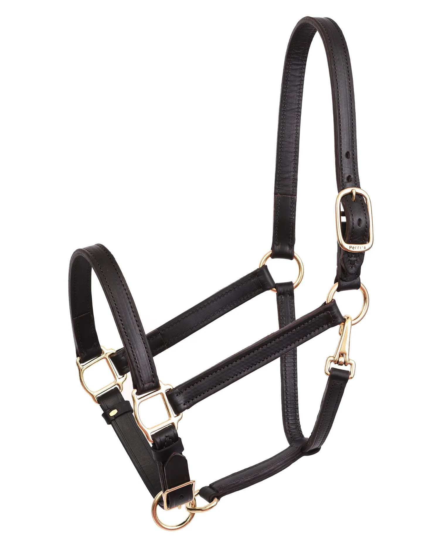 Perri’s® Leather Turnout Draft Halter