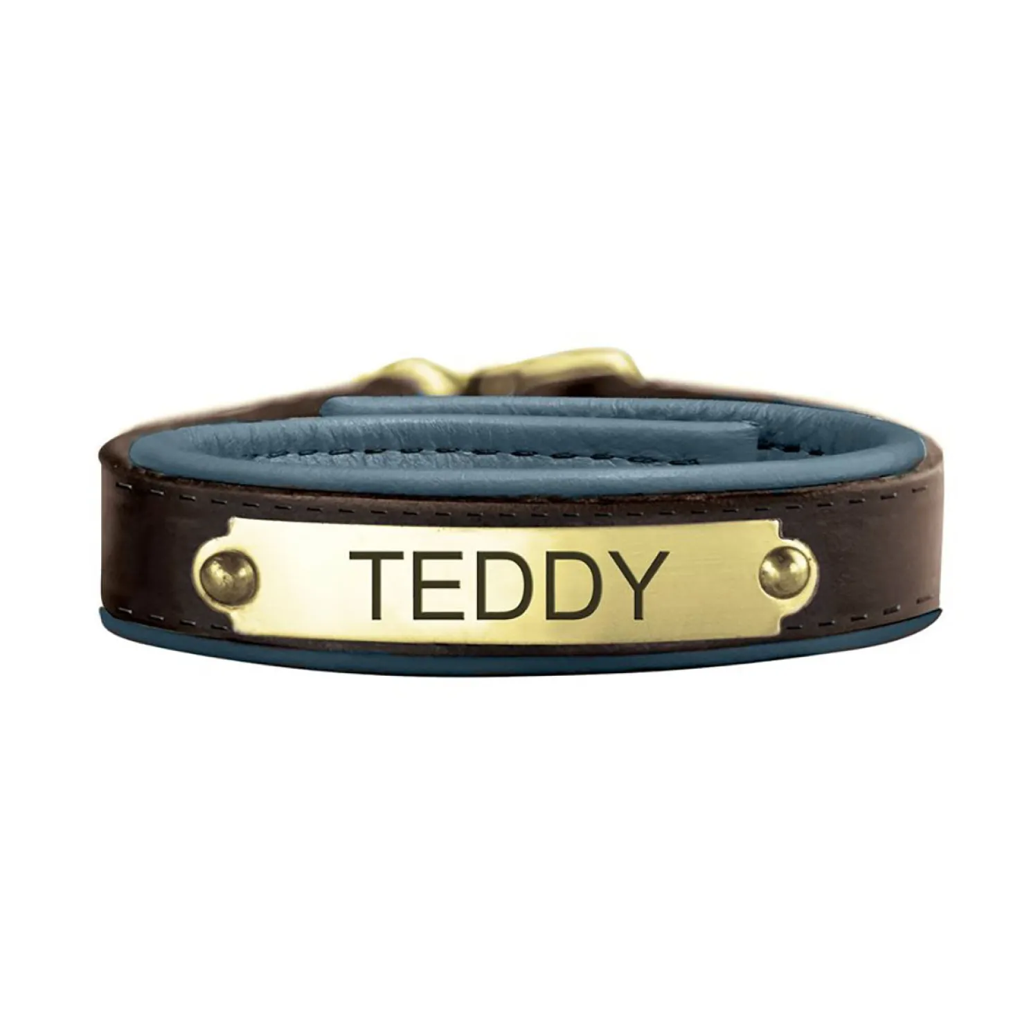 Perri’s® Padded Leather Nameplate Bracelet
