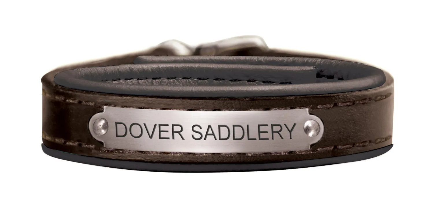 Perri’s® Padded Leather Nameplate Bracelet