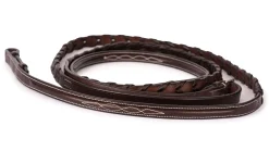 Perri’s® Professional Fancy-Stitched Leather Bridle