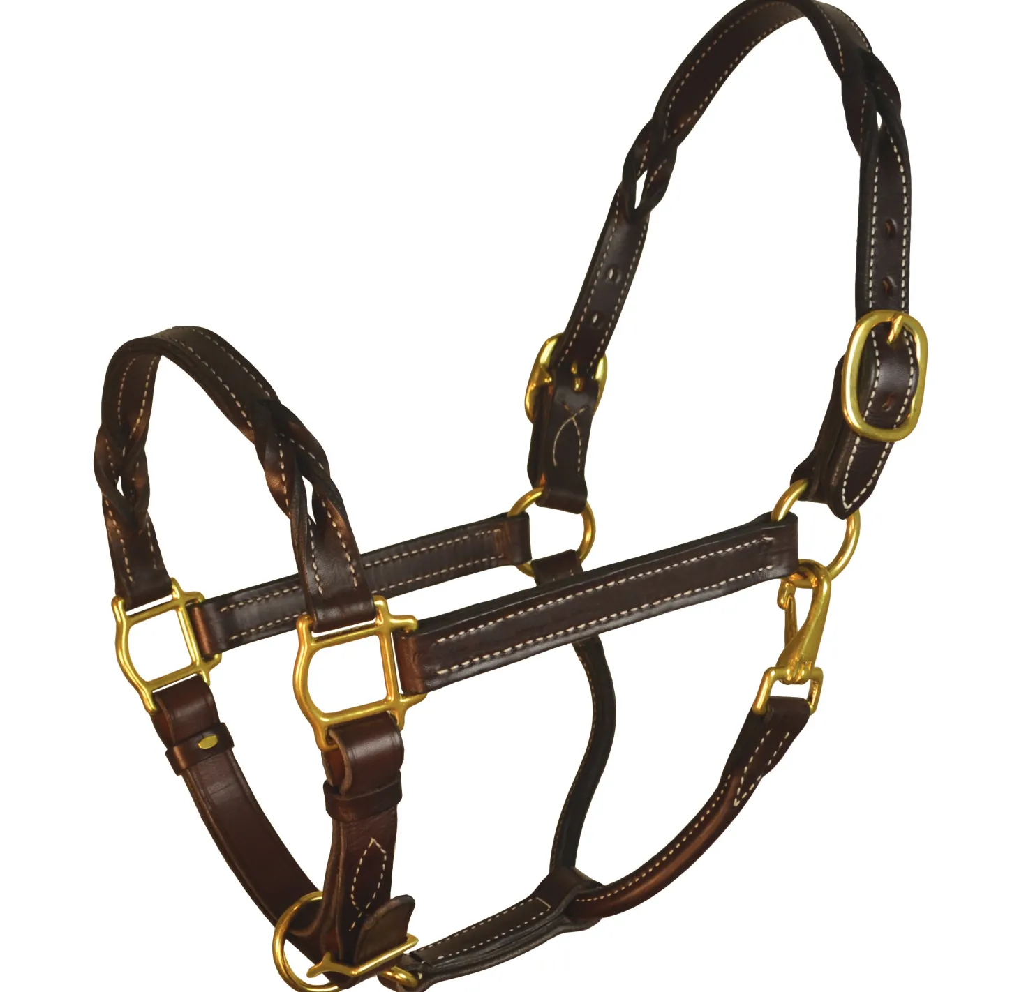 Perri’s® Twisted Leather Halter