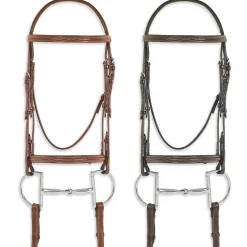 Pessoa® Pro Fancy-Stitched Raised Bridle