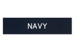 Plastic Stall Plate with Holder - 3 lines