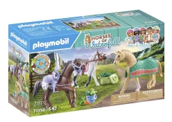 Playmobil® Three Horses Set with Accessories