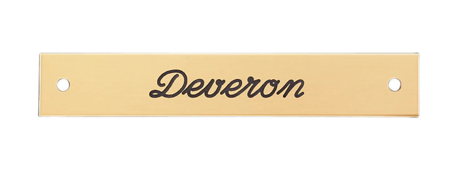 Rectangular Halter Nameplate - 1 or 2 lines