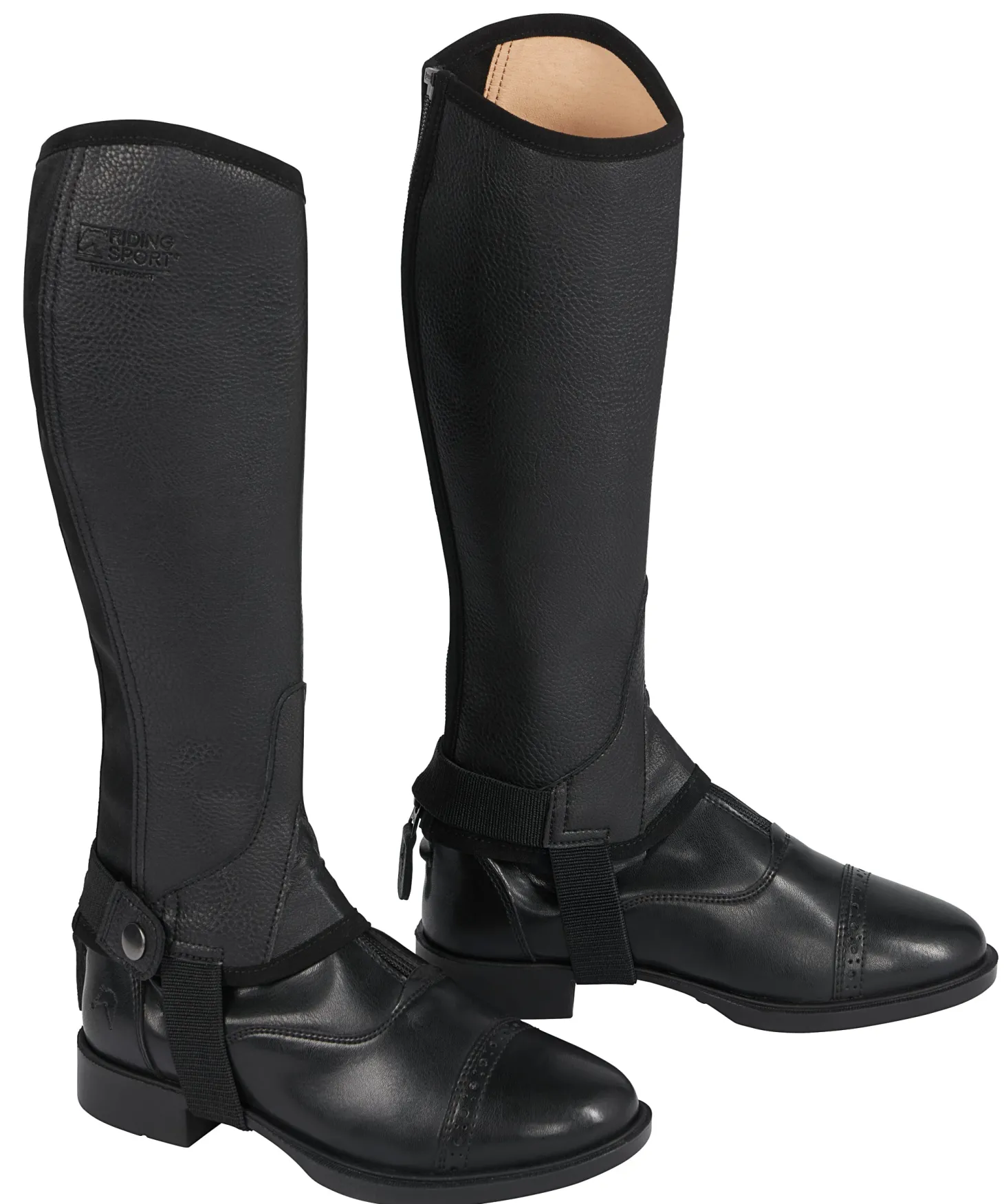 Riding Sport™ Kids’ Eco Leather Half Chaps