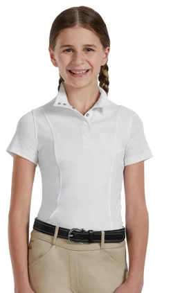 Riding Sport™ Kids’ Essential Short-Sleeve Show Shirt