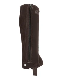 Riding Sport™ Adults’ Synthetic Suede Half Chaps with Silicone Grip Patches
