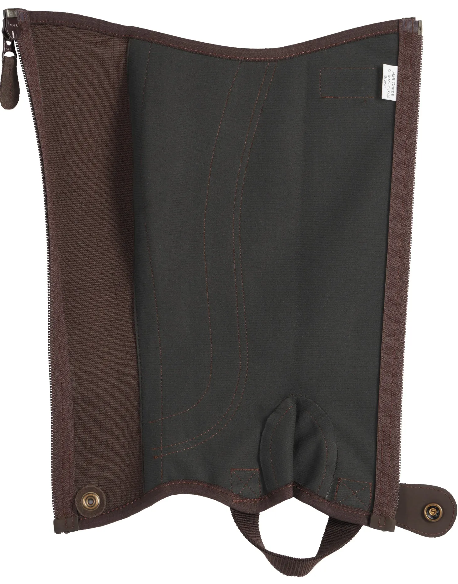 Riding Sport™ Kids’ Synthetic Suede Half Chaps with Silicone Grip Patches