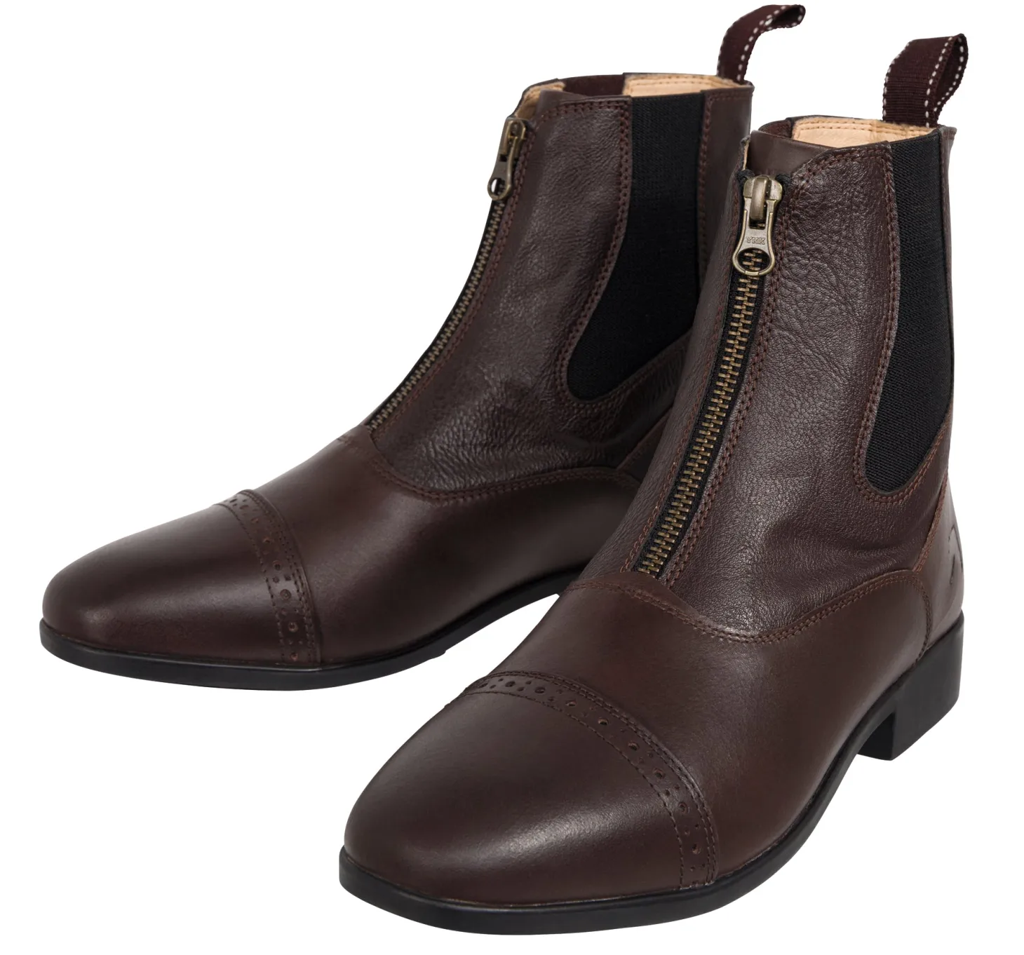 Riding Sport™ Ladies' Essential Leather Zip Paddock Boots