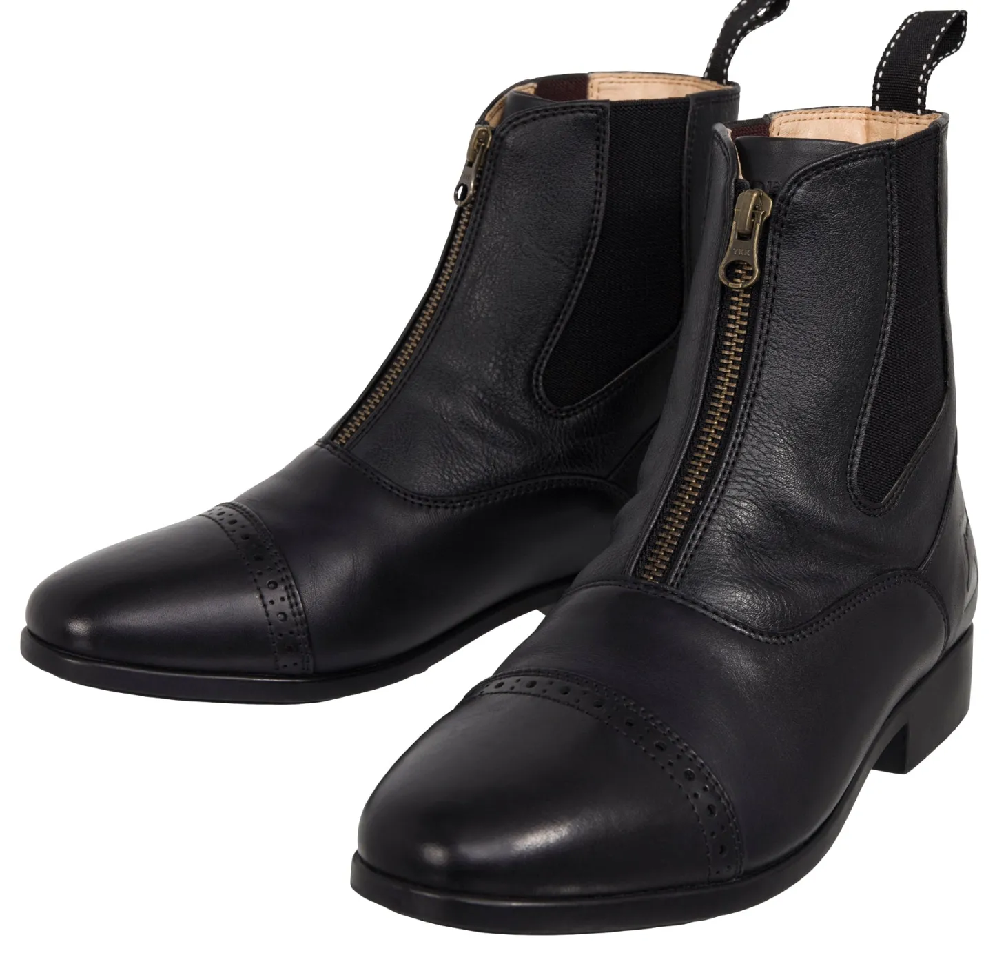 Riding Sport™ Ladies' Essential Leather Zip Paddock Boots
