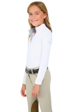 R.J. Classics Girls’ Tori Jr. Long Sleeve Show Shirt