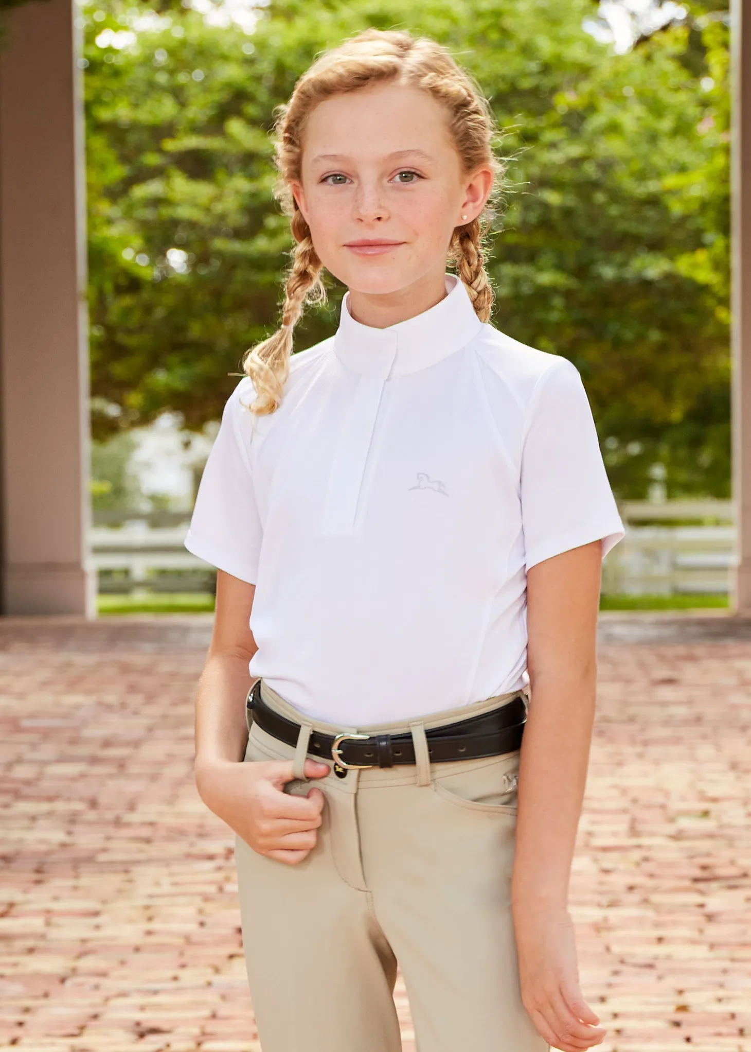 R.J. Classics Ladies’ Ava Blue Label Short Sleeve Show Shirt