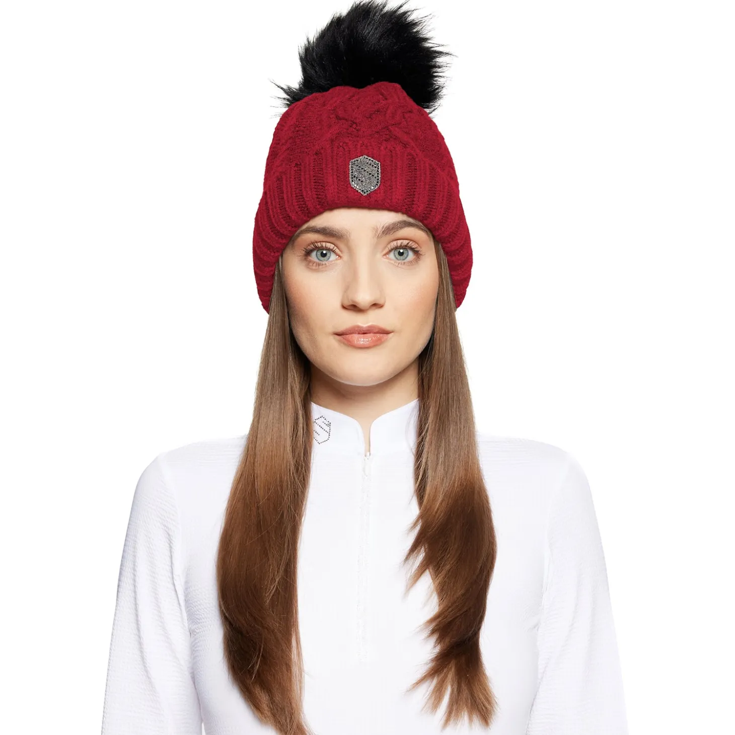 Samshield® Nora Crystal Intarsia Beanie