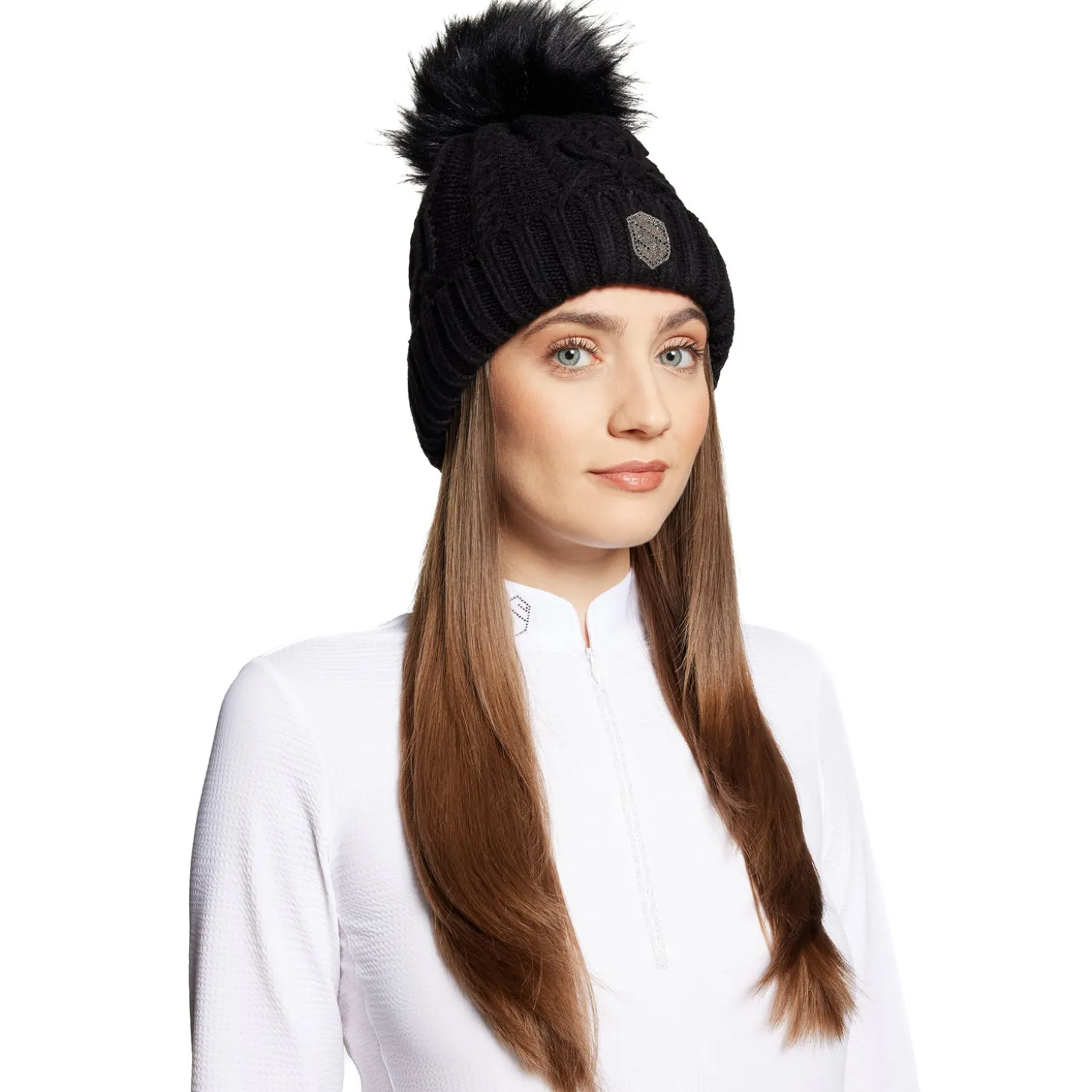 Samshield® Nora Crystal Intarsia Beanie