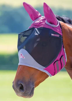 Shires Deluxe Fly Mask with Ears