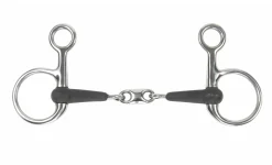 Shires Equikind+ Hanging Cheek Peanut Link Bit