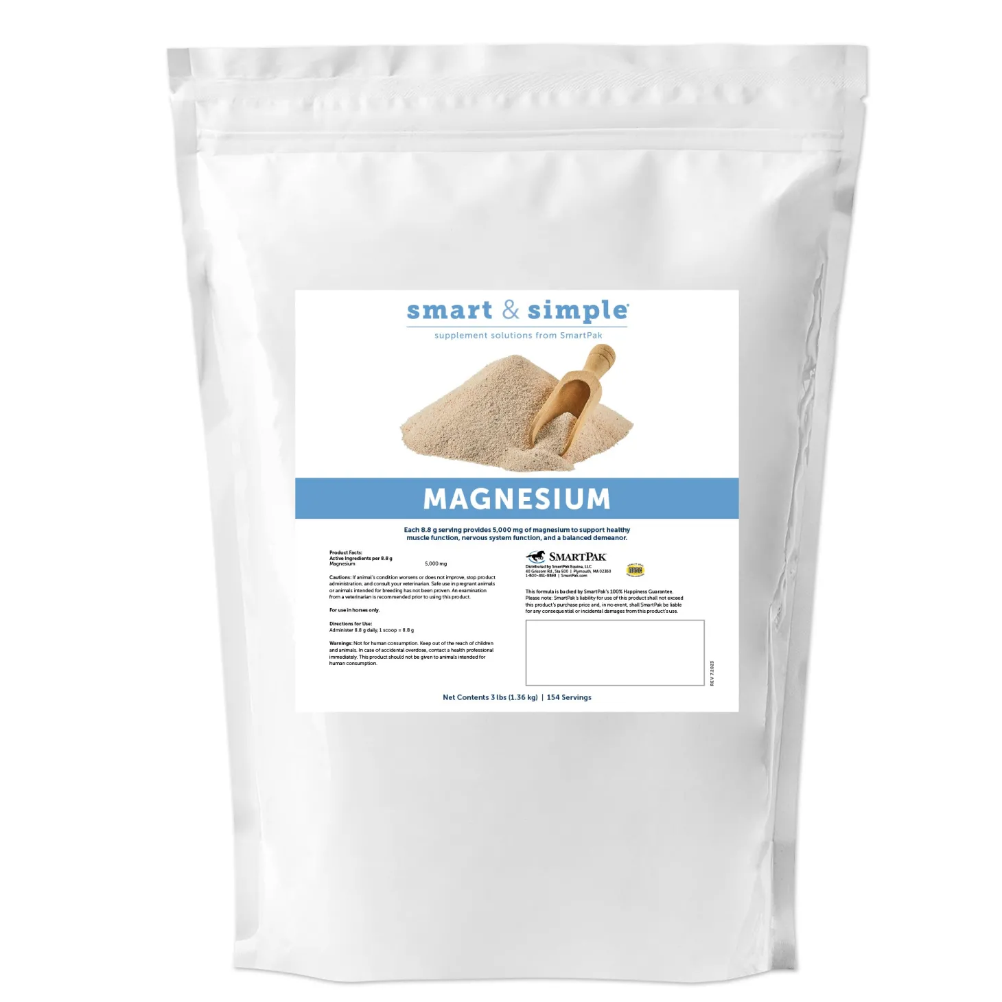 SmartEquine™ Smart & Simple® Magnesium Oxide Powder - 3 lbs.