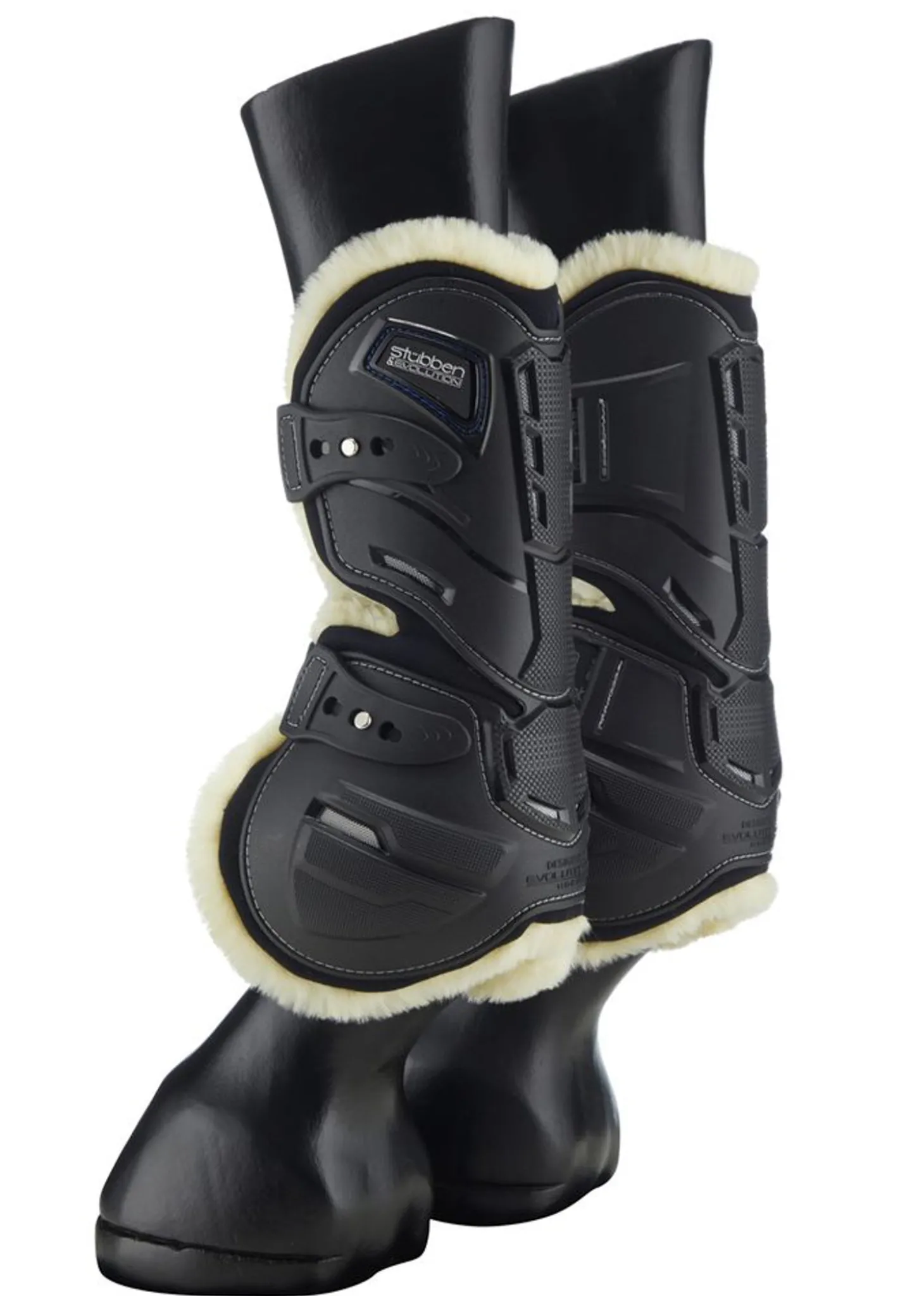 Stübben Hybrid Open-Front Fleece-Lined Tendon Boots