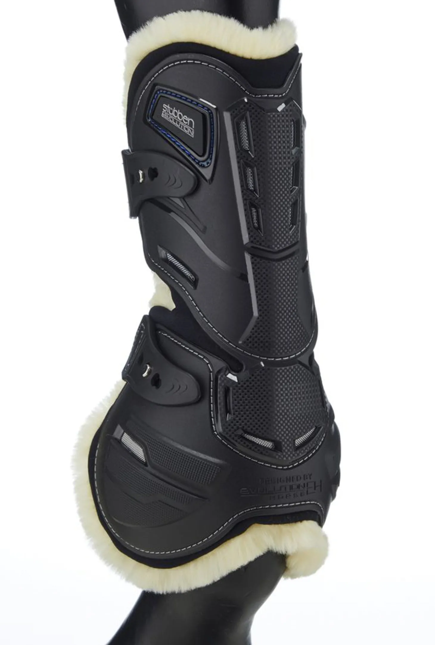 Stübben Hybrid Open-Front Fleece-Lined Tendon Boots