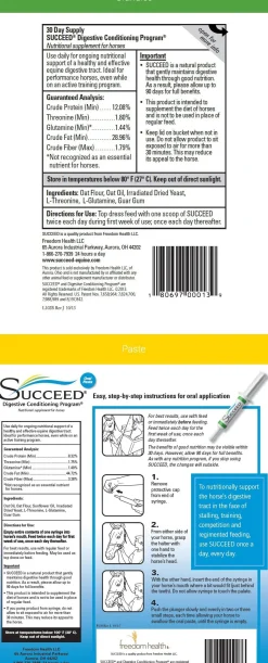 Succeed Syringe Digestive Supplement