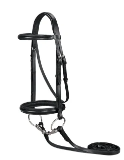 Suffolk™ Single Crown Classic Dressage Bridle