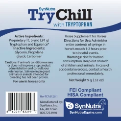 SynNutra Equine® Trychill™ Gel