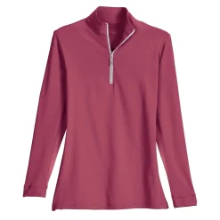 THE TAILORED SPORTSMAN™ Ladies’ IceFil® Quarter-Zip Long Sleeve Sun Shirt