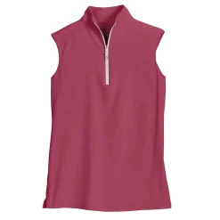 THE TAILORED SPORTSMAN™ Ladies’ IceFil® Quarter-Zip Sleeveless Sun Shirt