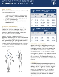 Tipperary™ Adults’ Contour Flex Back Protector