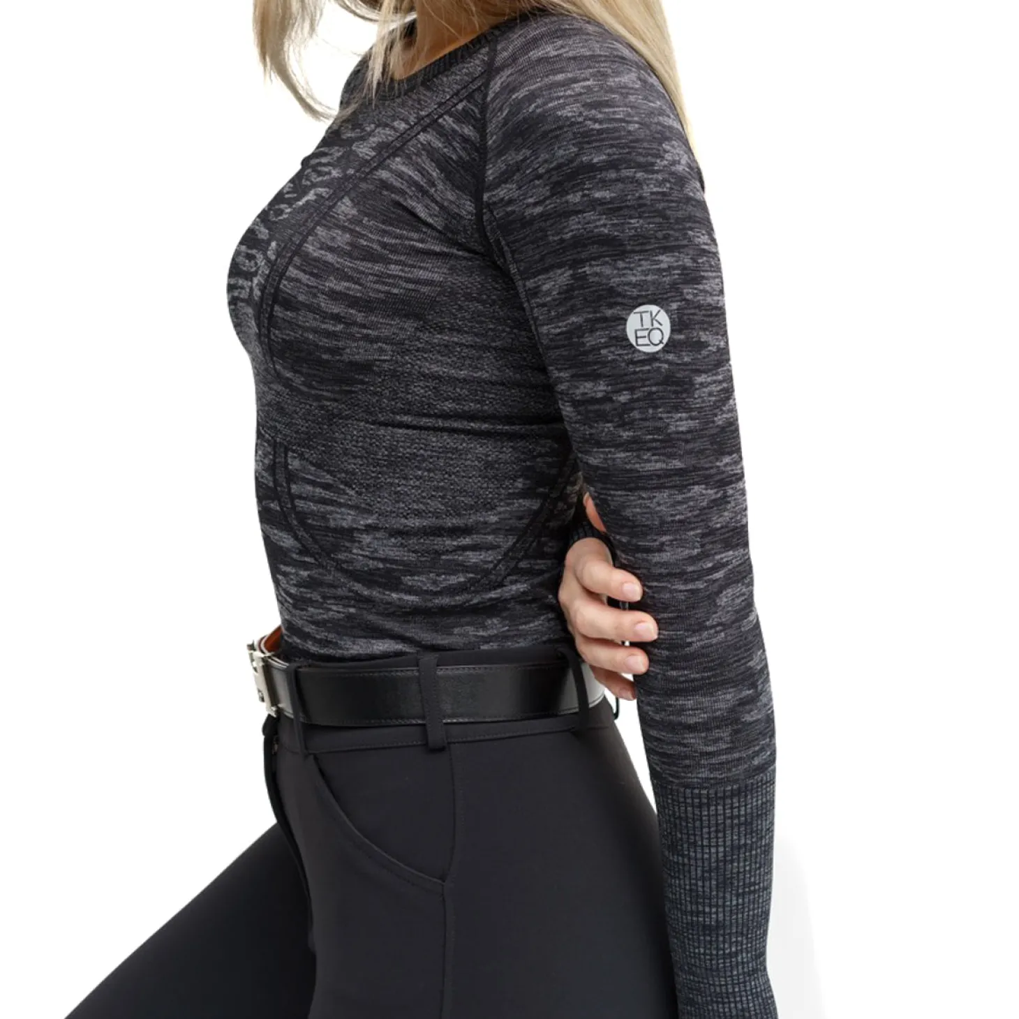 TKEQ Ladies’ Kennedy Seamless Long Sleeve Top
