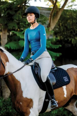 TKEQ Ladies’ Kennedy Seamless Long Sleeve Top