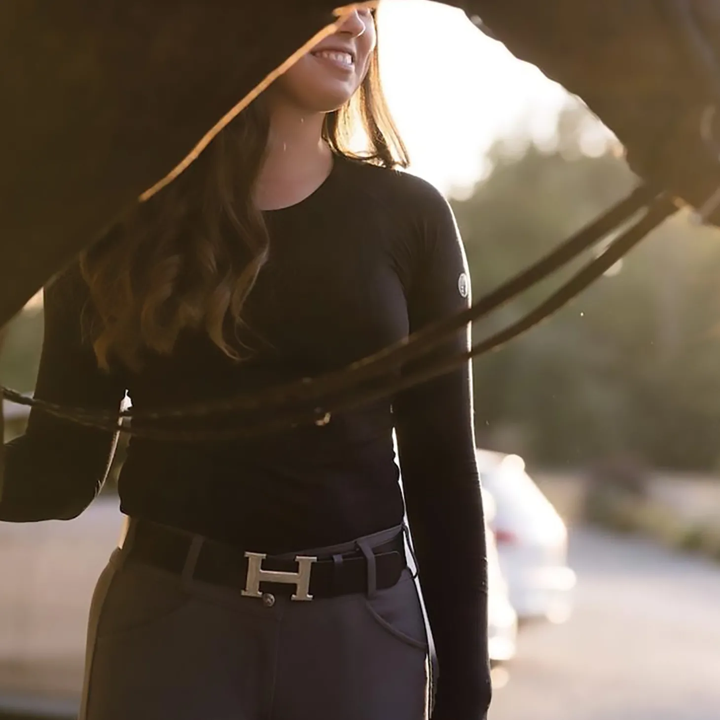 TKEQ Ladies’ Kennedy Seamless Long Sleeve Top