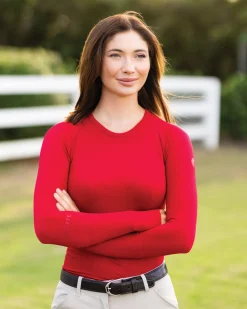 TKEQ Ladies’ Kennedy Seamless Long-Sleeve Top 2.0