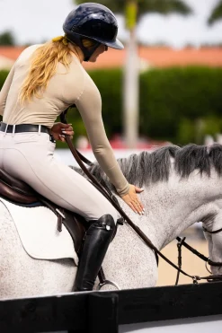 TKEQ Ladies’ Kennedy Seamless Long-Sleeve Top 2.0