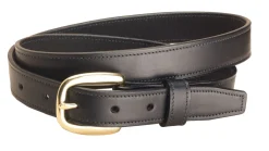 Tory Leather 1" Stitched Leather Belt