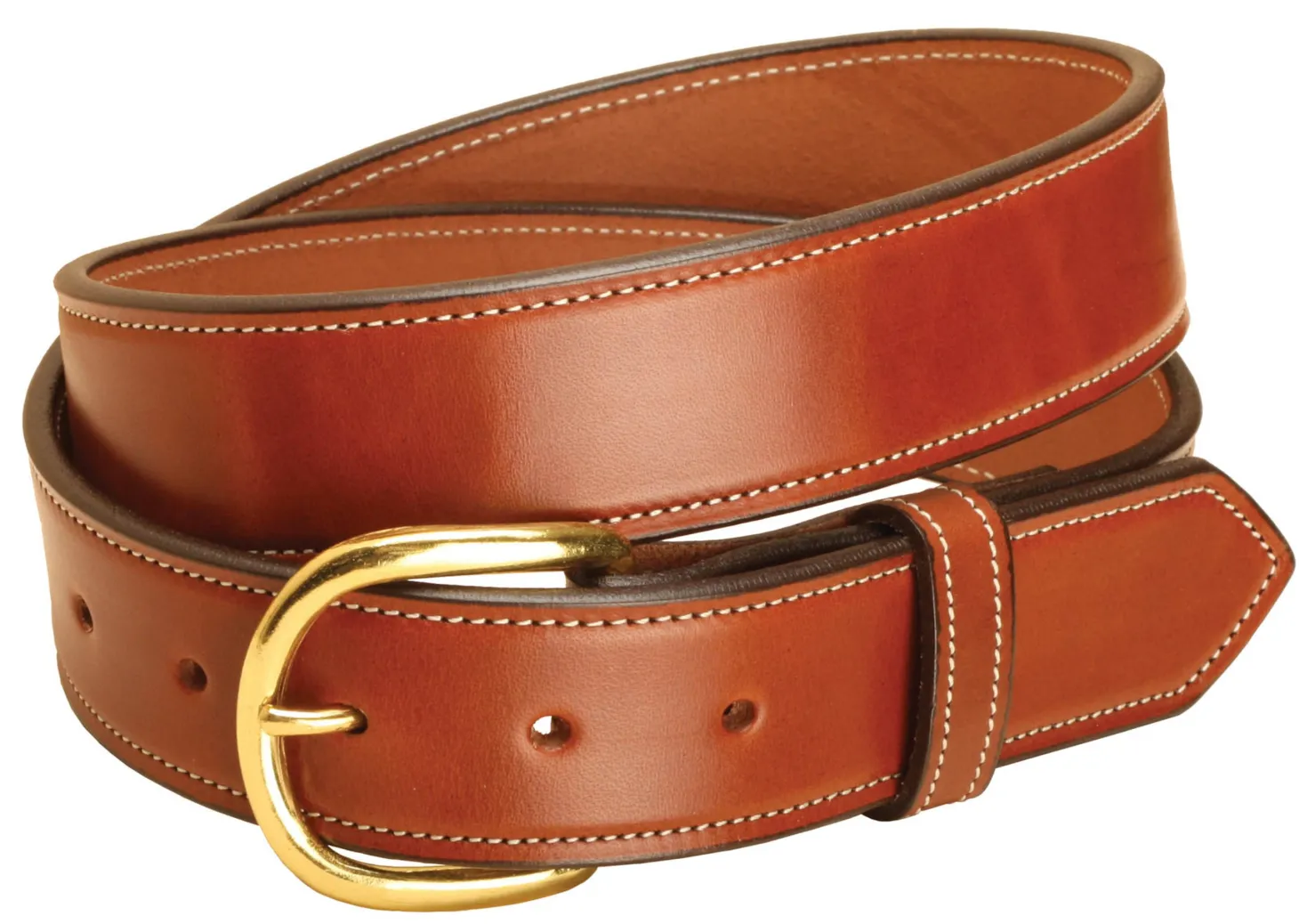 Tory Leather Classic Stitched 1½" Belt