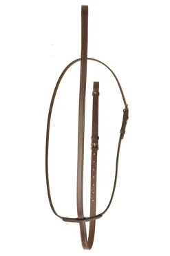 Tory Leather Company 3/4" Wide Bridle Leather Standing Martingale
