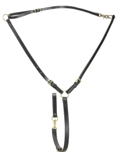 Tory Leather Company Martingale with Solid Brass Hardware