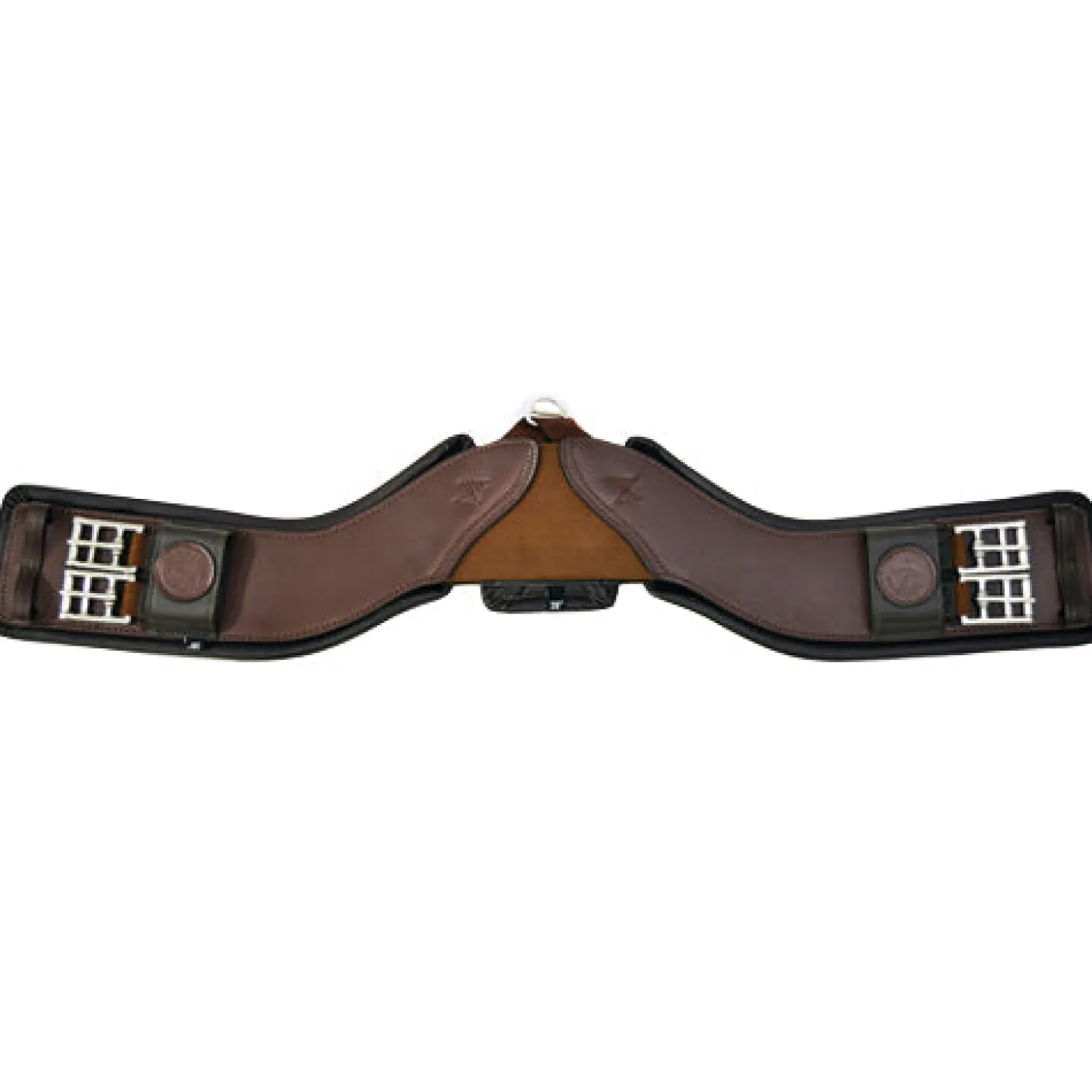 Total Saddle Fit StretchTec Shoulder Relief Dressage Girth™ with Leather Liner