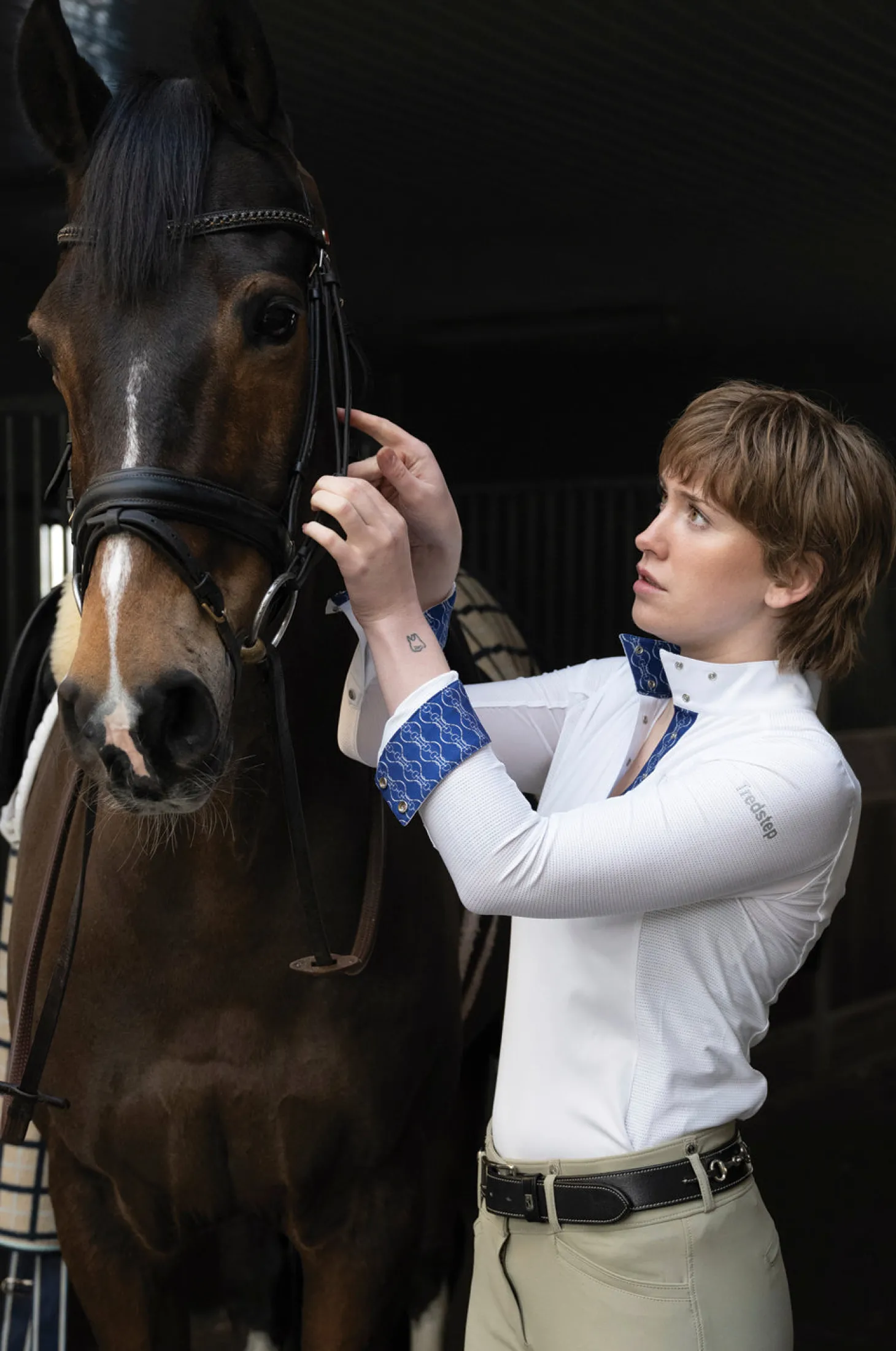 Tredstep™ Ladies’ Paris Long Sleeve Competition Shirt