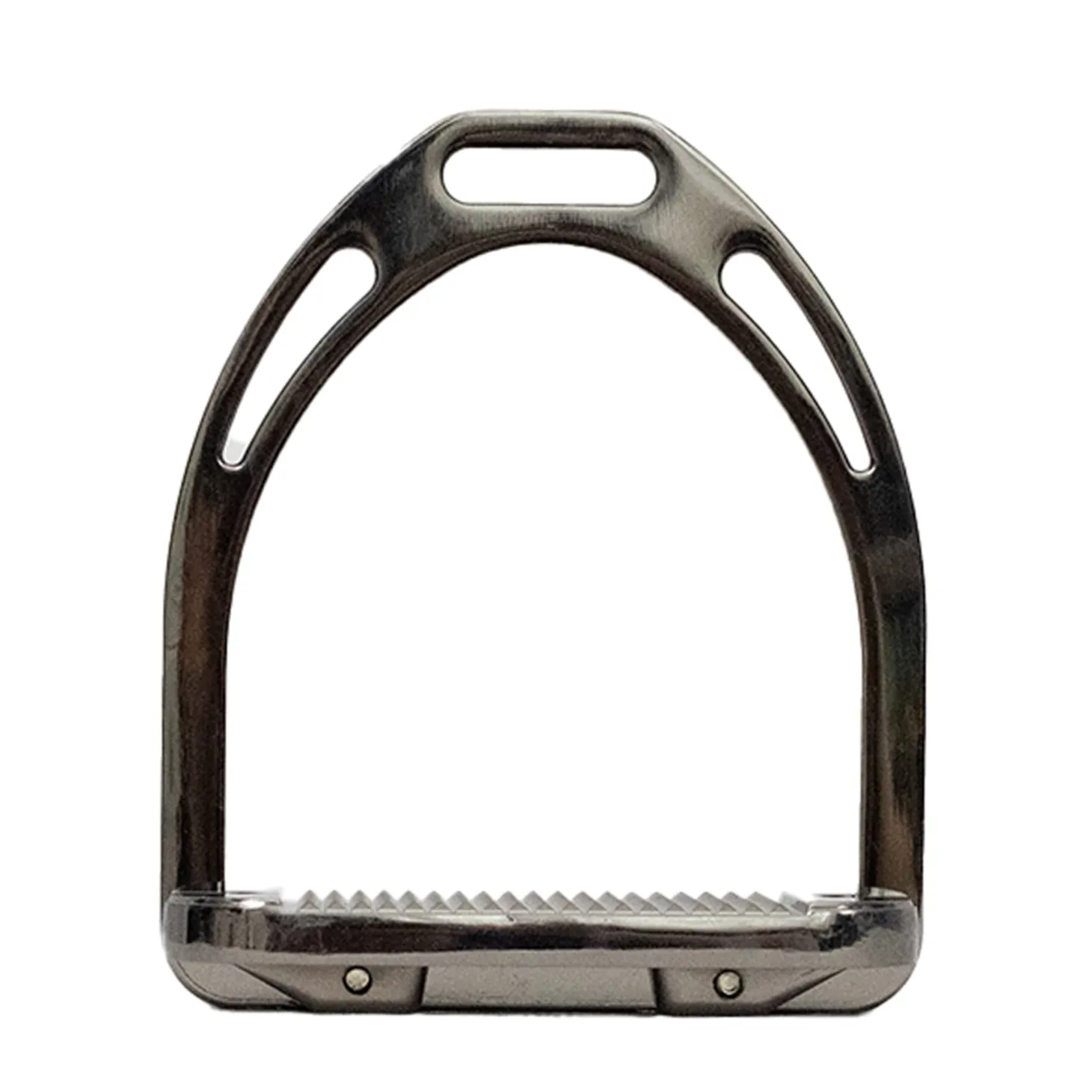 TuffRider® Aluminum Black Nickel Stirrups