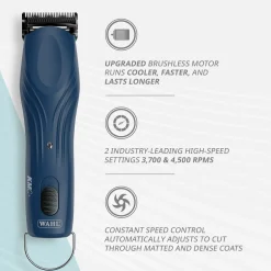 Wahl® KMC+™ 2-Speed Cordless Clipper No. 10