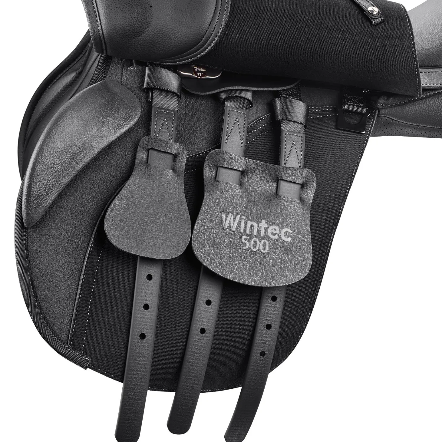 Wintec 500 All-Purpose Saddle with Flocked Panels
